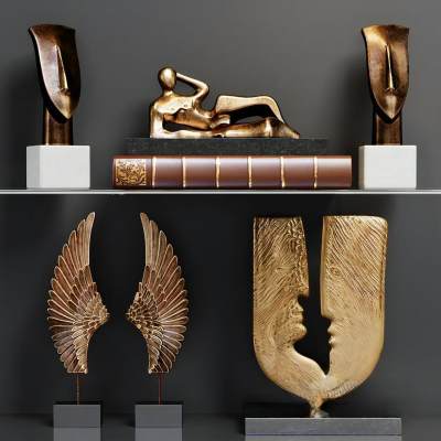 现代金属装饰摆件-3